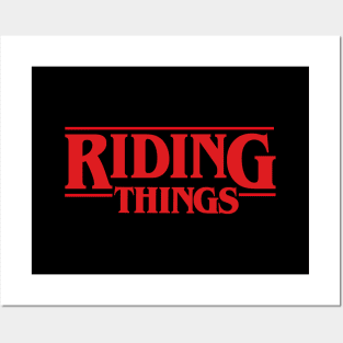 Riding Things 80's retro bike BMX Vintage Bicycle Posters and Art